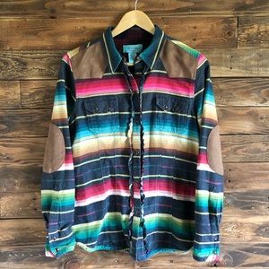 Beautiful Western Tasha Polizzi Button Down